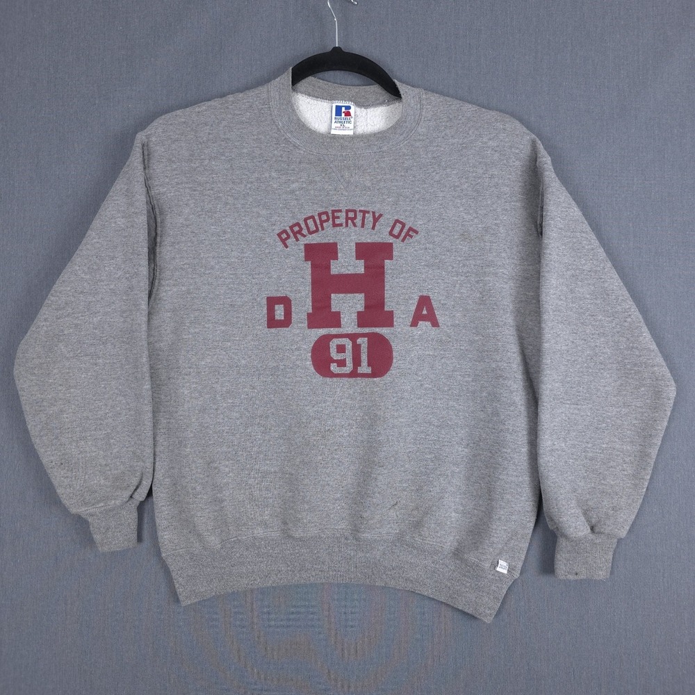 Vintage Russell Athletic Harvard Sweatshirt Size XL Athletic Department 1991 USA